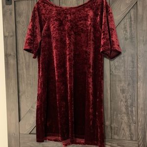 Bb dakota velvet party dress